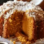 Belizean Coconut Rum Sweet Potato Pound Cake