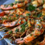 Grilled Prawns with Garlic and Parsley Butter