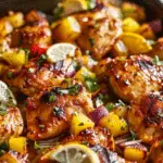 Hawaiian Chicken Sheet Pan