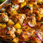 Hawaiian Chicken Sheet Pan