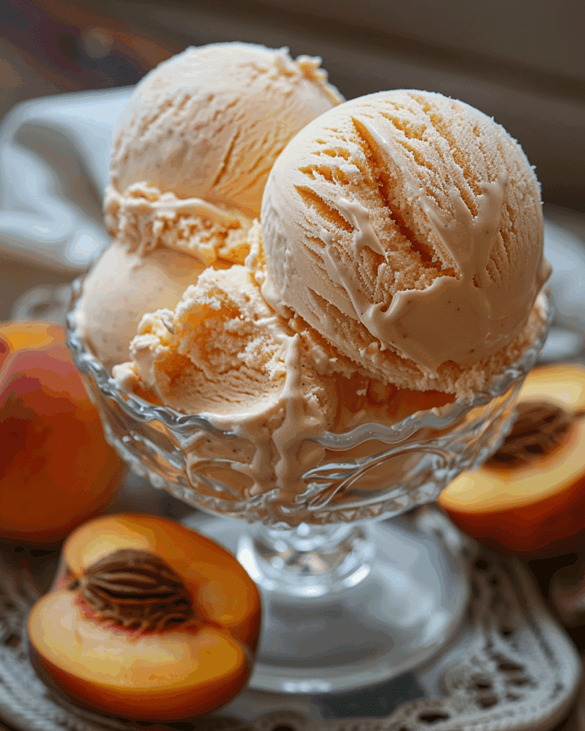 Peach Ice Cream