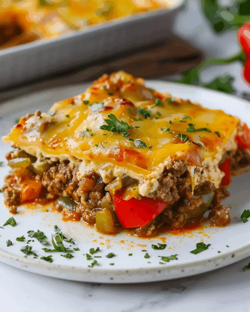 Philly Cheesesteak Pasta
