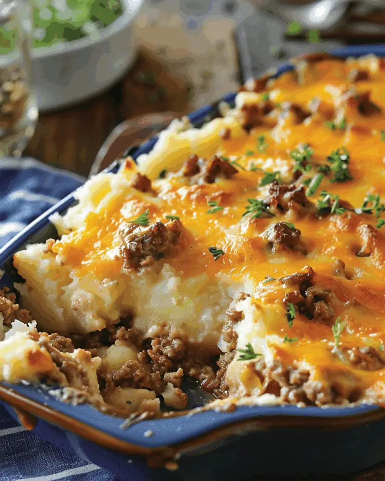 Ground Beef Casserole with Potatoes