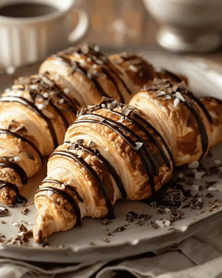 Easy Chocolate Crescents