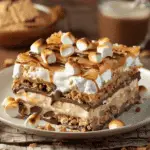 S’mores Lasagna – Graham, Chocolate & Marshmallow Madness!