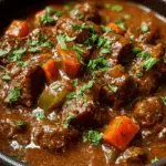 Melt-in-Your-Mouth Slow Braised Beef Curry with Aromatic Spices & Coconut Cream