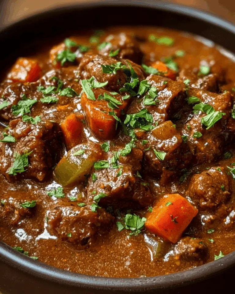 Melt-in-Your-Mouth Slow Braised Beef Curry with Aromatic Spices & Coconut Cream