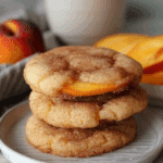 Peach Snickerdoodle Cookies