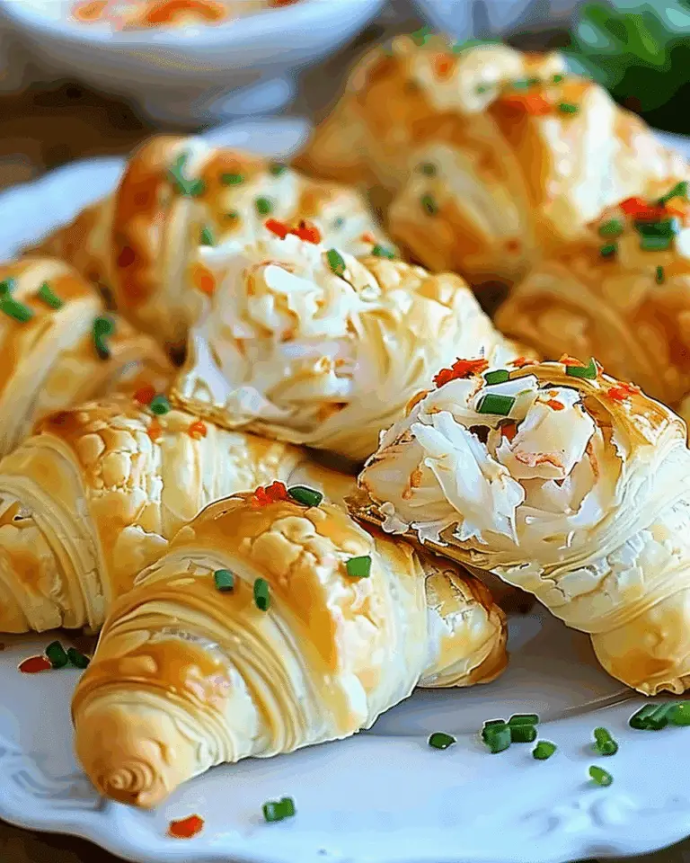 Crab Crescent Bites Delight