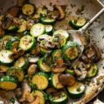 Skillet Zucchini and Mushrooms