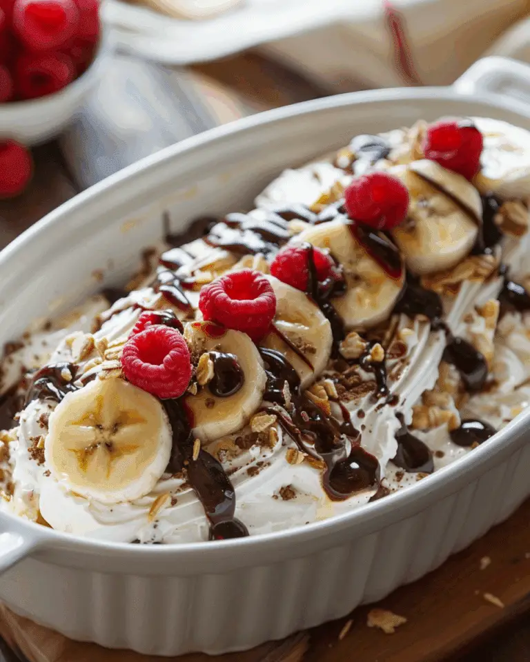 How To Make Irresistible No Bake Banana Split
