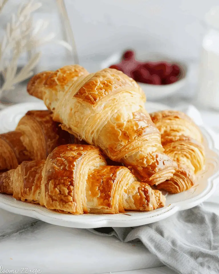 Homemade Flaky Croissants Recipe