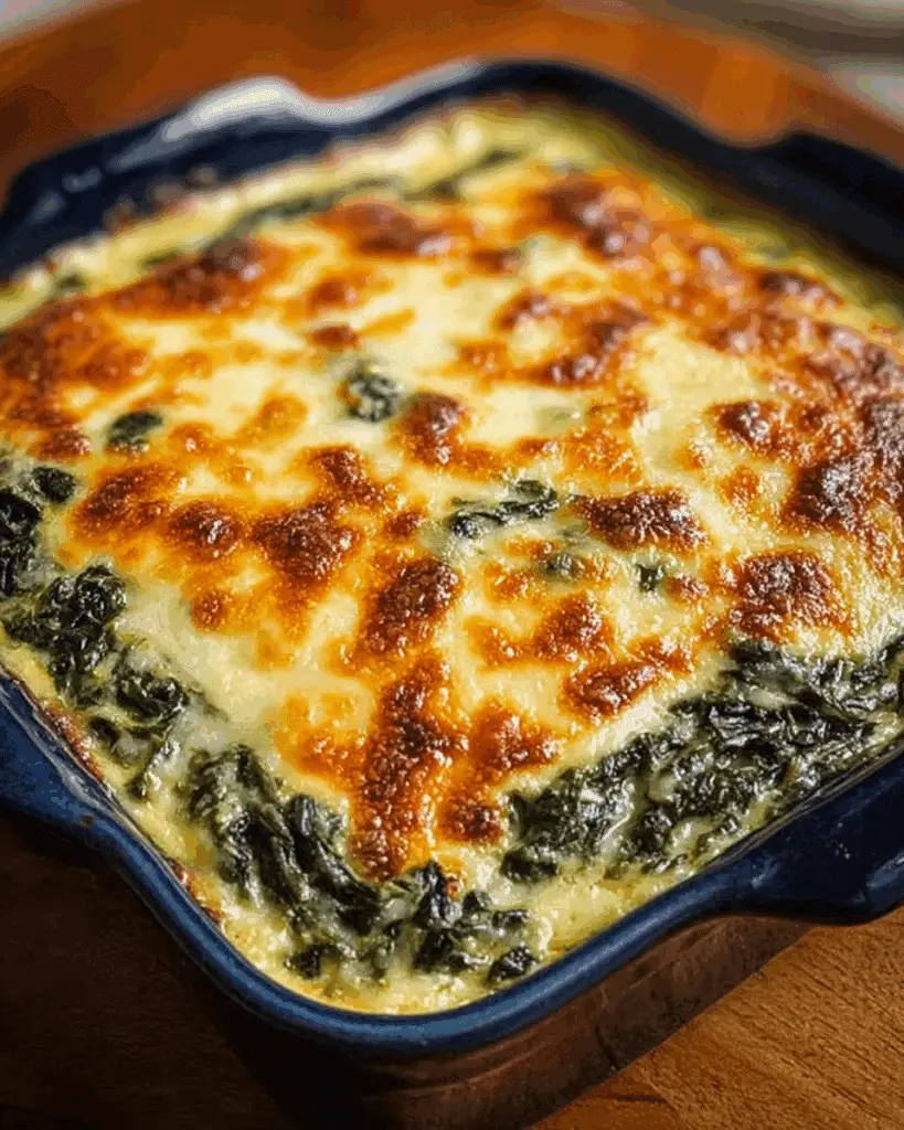 Cheesy Creamed Spinach