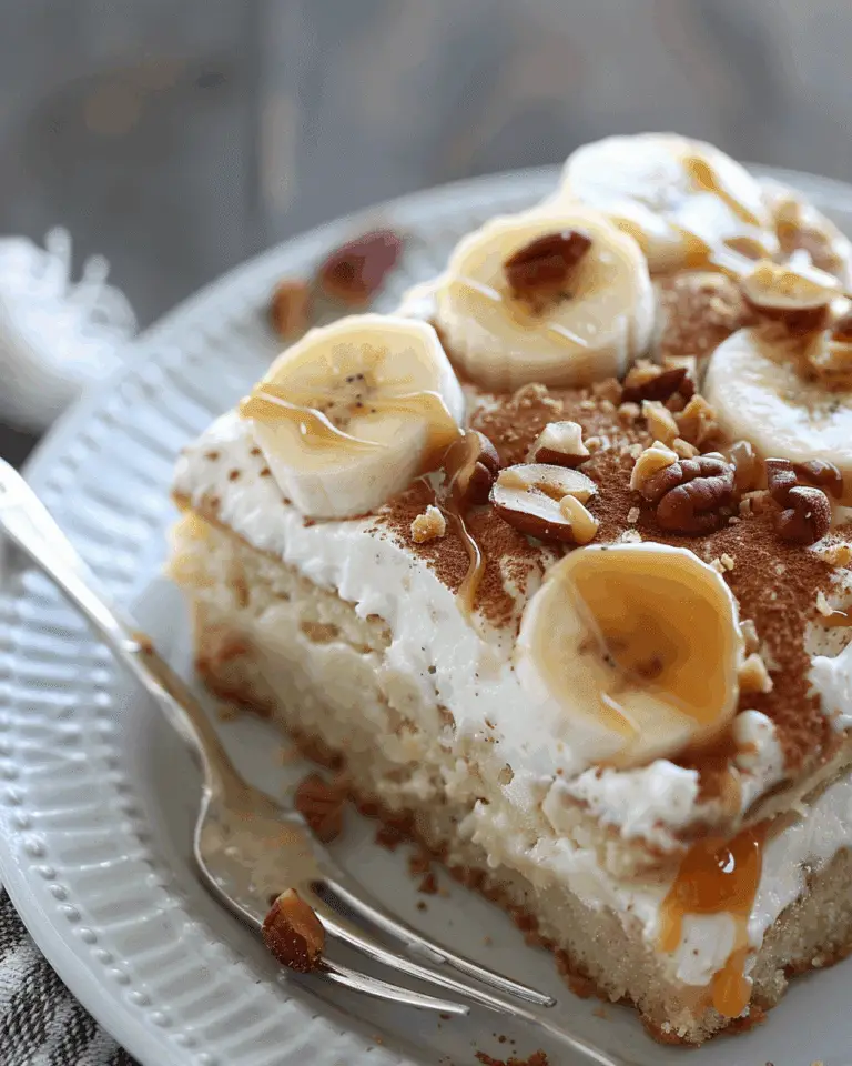 Banana Honeybun Cake