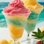 Tropical Sherbet Swirl (Mocktail)