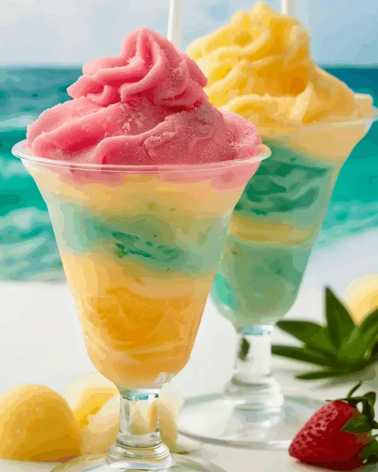 Tropical Sherbet Swirl (Mocktail)