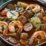 Shrimp, Sausage & Potato Stew
