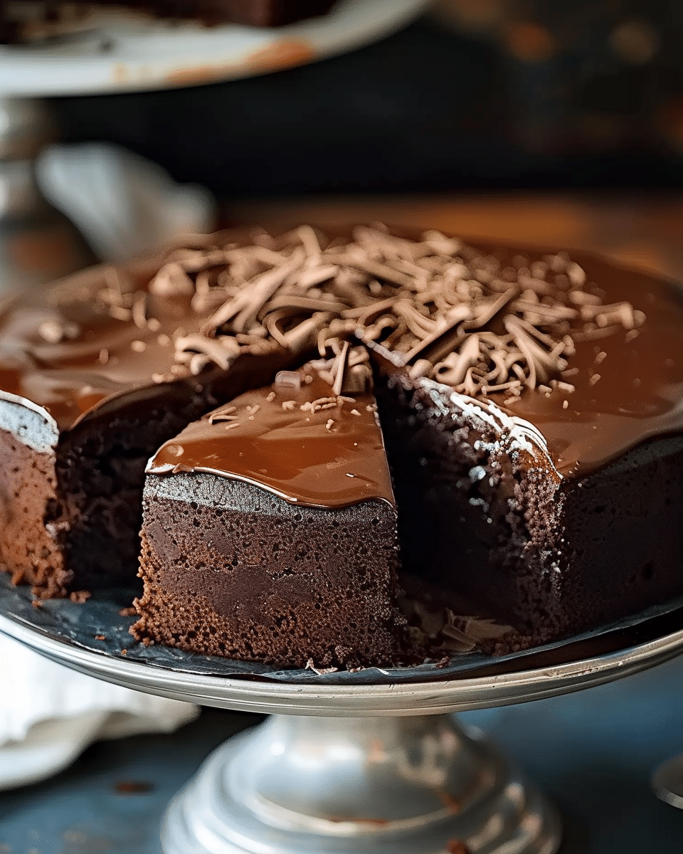 Rich Chocolate and Coffee Cake