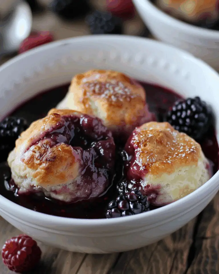 Blackberry Dumplings