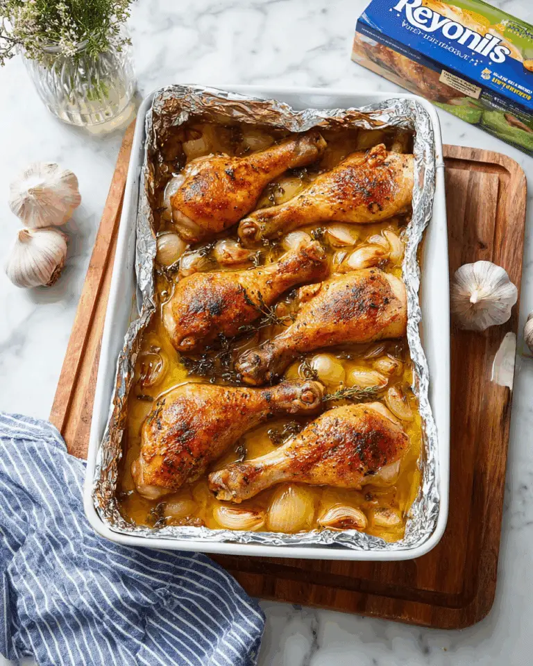 Easy, Oven-Roasted French Garlic Chicken