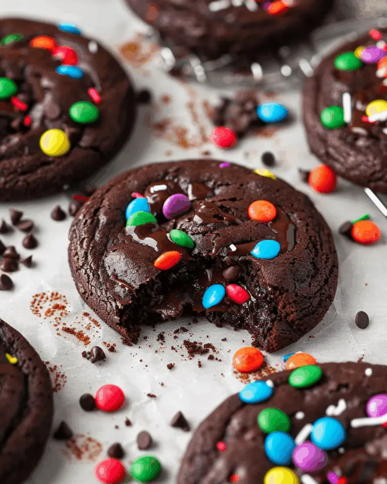 Cosmic Brownie Cookies