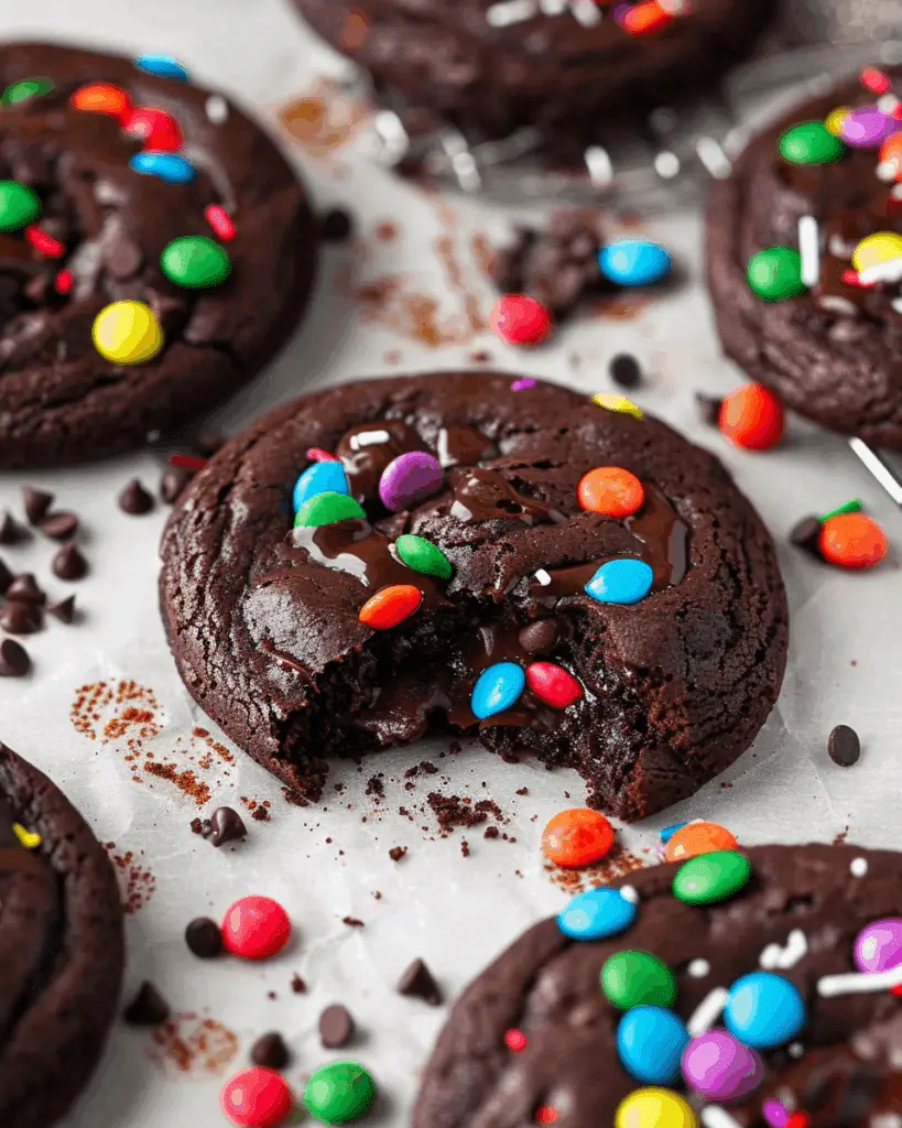 Cosmic Brownie Cookies