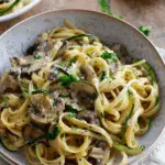 Zucchini Mushroom Pasta