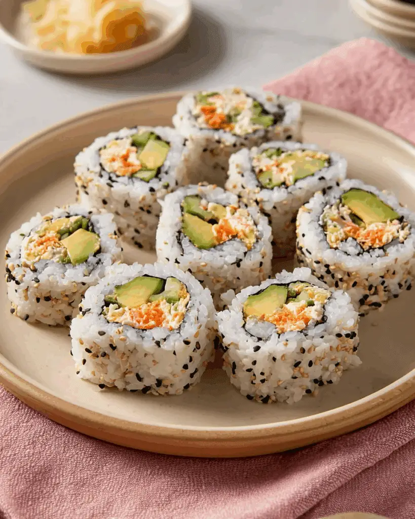 Kani Sushi (Spicy Crab Roll)