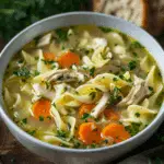 Fresh Herb Chicken Noodle Soup
