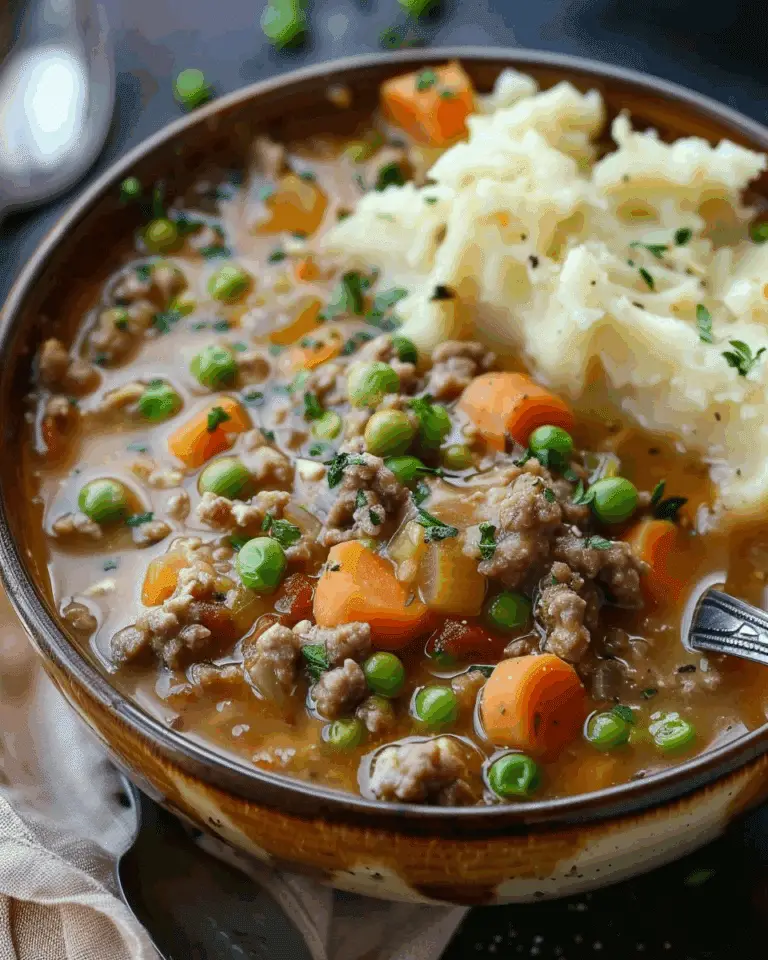 Shepherd’s Pie Soup Recipe: Comfort in a Bowl