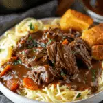 Slow Cooker Beef Manhattan
