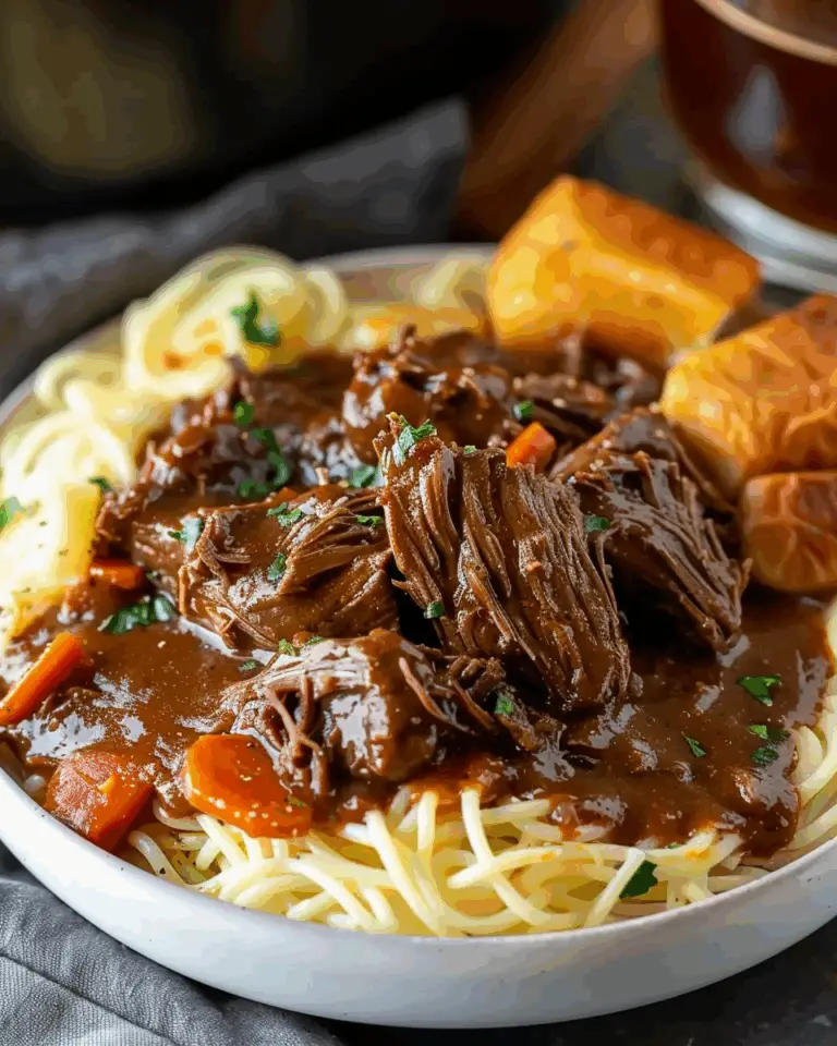Slow Cooker Beef Manhattan