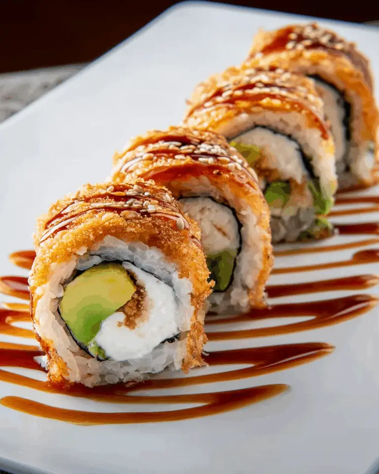 California Crunch Roll Sushi Recipe
