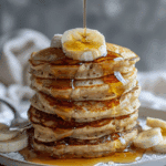 3‑Ingredient Banana Oatmeal Pancakes