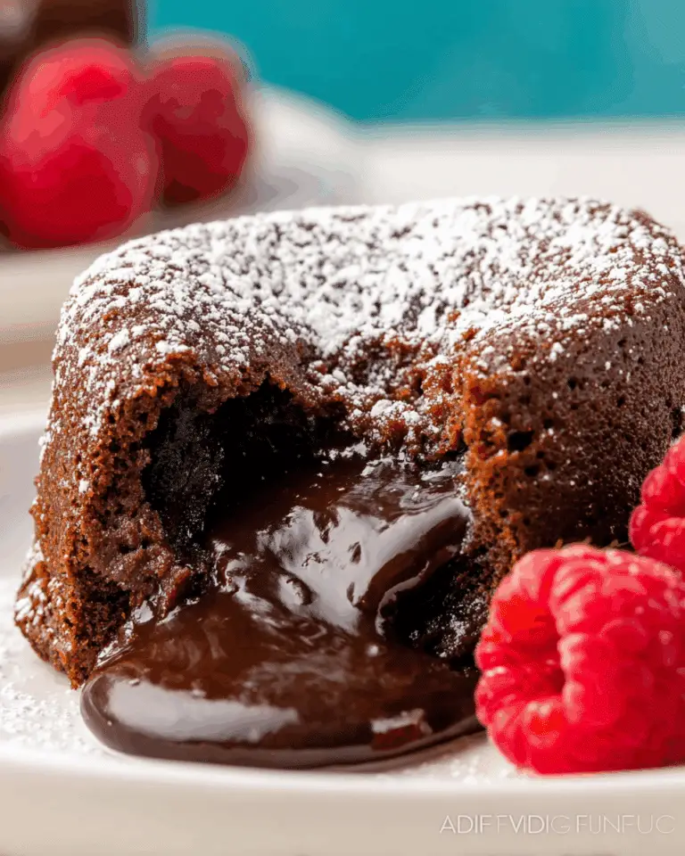 Air Fryer Lava Cake