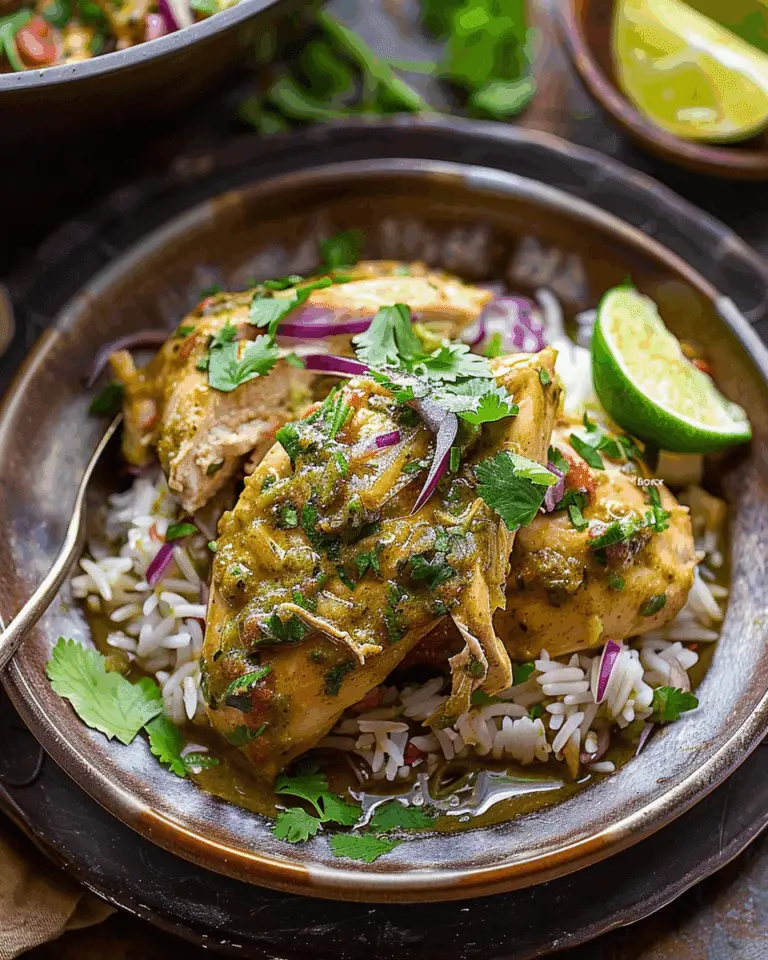 Instant Pot Salsa Verde Chicken