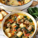 Sausage and Gnocchi Soup