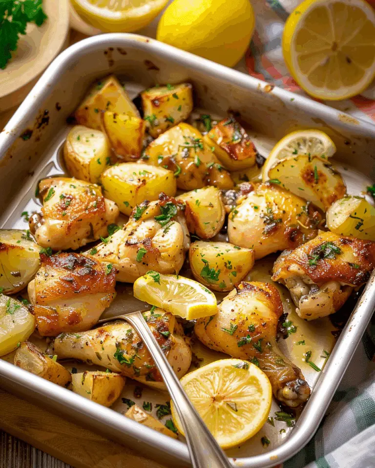 Lemon Chicken and Potatoes