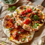 Hot Honey Halloumi Pittas