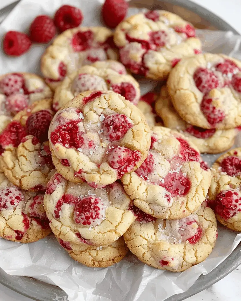 Lemon Raspberry Cookies