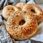 Homemade Fluffy Everything Bagels