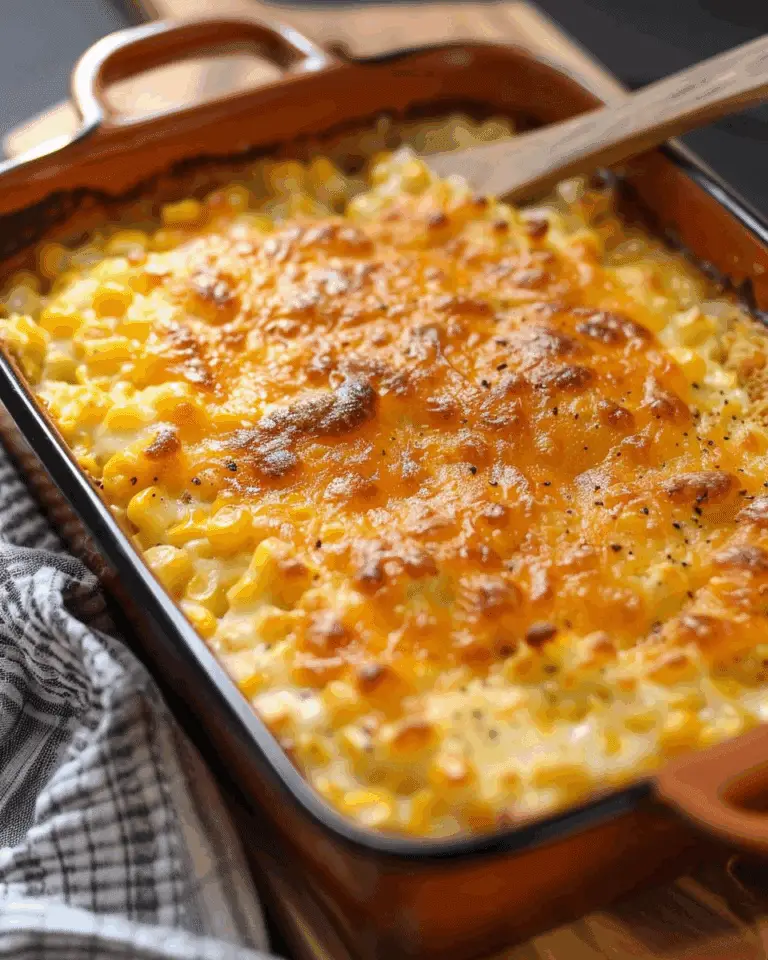 Cream Cheese Corn Casserole