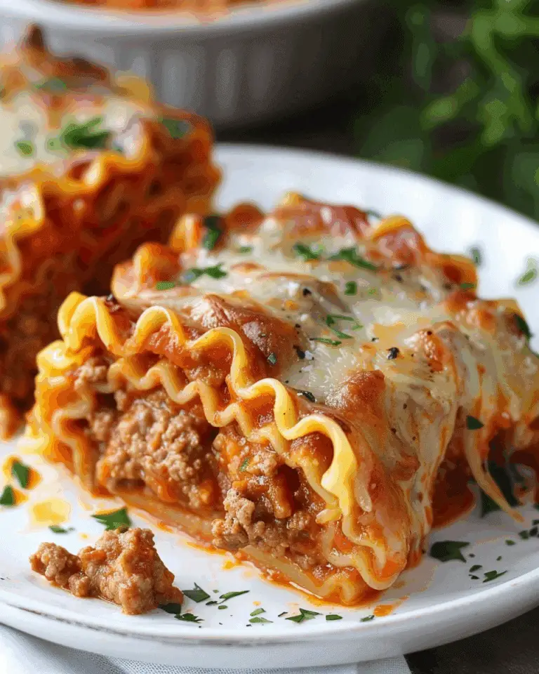 Meatball Lasagna Roll-Ups