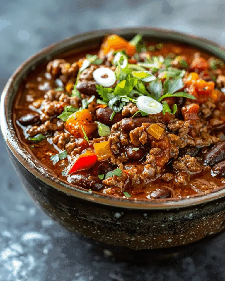 Crockpot Chili