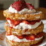 Fried Strawberry Cheesecake Sandwiches