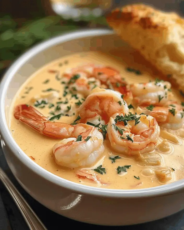 Creamy Crab and Shrimp Seafood Bisque
