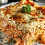 Seafood Lasagna with Shrimp & Crab