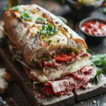 Giant Muffaletta Italian Sandwich
