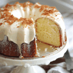 3-Flavor Pound Cake with Lemon Cream Cheese Icing