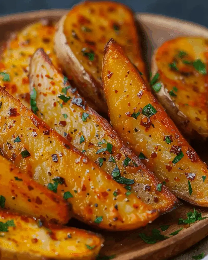 Crispy Baked Potato Wedges Recipe